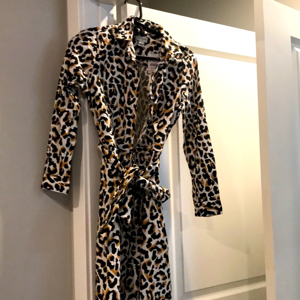 Animal print dress